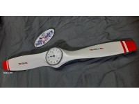 Propellor Clocks - White with Red Tips - BP1