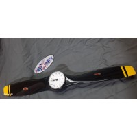 Propellor Clocks - Hamilton Black With Yellow tips - BP3
