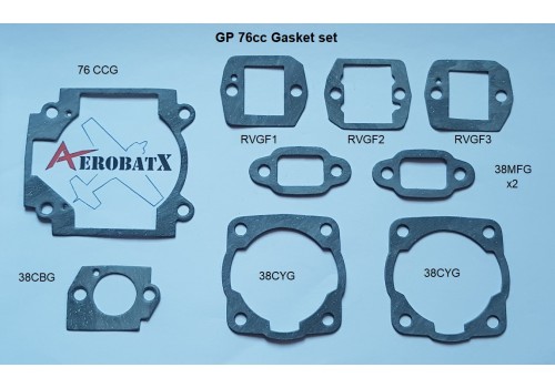GP 76cc Complete Gasket Set
