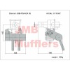 JMB - Pitts Style Muffler DA 85cc