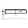 KS 3089V-6 - Front Exit Cannister, 75cc