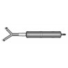 KS 3095S-6 silencer with rear outlet and Smoke, up to 95cc