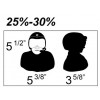 MAV Pilot - Aerobatic 25% to 30% scale - WHITE