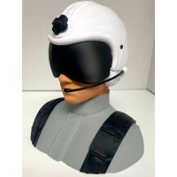 MAV Pilot - Aerobatic 25% to 30% scale - WHITE