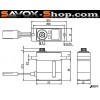 Savox SV1232 - Digital High Voltage Coreless 5.0kg Servo