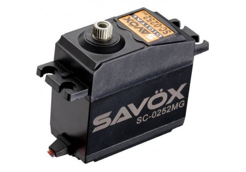 Savox SC-0252MG Plus Std Size Digital Servo 10.5KG/0.19s w/Soft Start