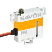 SAVOX SG1212MG - High voltage glider servo  8KG/0.12 @7.4V