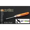 Savox 12 in 1 tool set