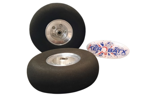 KM Wheels 4" - 100mm with CNC Aluminium hubs