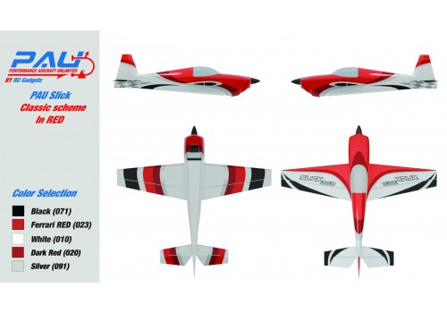 PAU - Slick 360 120cc (102in) - RED