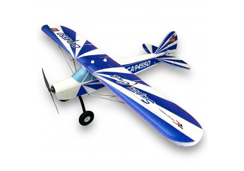 RC Factory - Piper Super Cub - Blue, B24