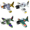 RC Factory - Cartoon Warbirds, Zero, F64