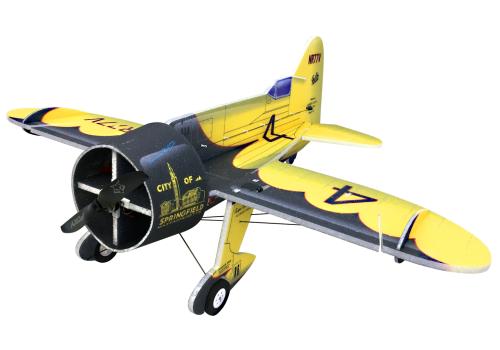 RC Factory - Gee Bee - B332 - Yellow / Black