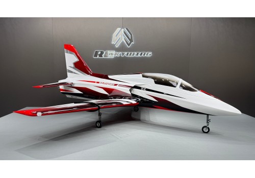 SKYWING Warhawk 84", 120-190N Jet Turbine ARF - Red/Black/White