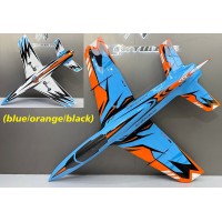 SKYWING Warhawk 84", 120-190N Jet Turbine ARF - Blue/Orange/Black