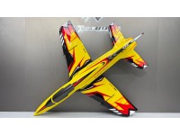 SKYWING Warhawk 84", 120-190N Jet Turbine ARF - Yellow/Red/Black