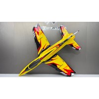 SKYWING Warhawk 84", 120-190N Jet Turbine ARF - Yellow/Red/Black