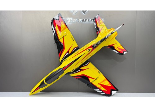 SKYWING Warhawk 84", 120-190N Jet Turbine ARF - Yellow/Red/Black