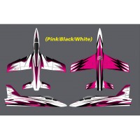 SKYWING Warhawk 84", 120-190N Jet Turbine ARF - Pink/Black/White