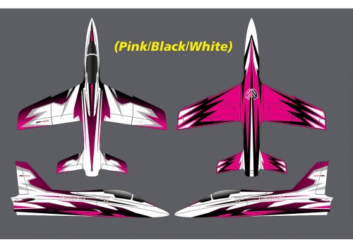 SKYWING Warhawk 84", 120-190N Jet Turbine ARF - Pink/Black/White
