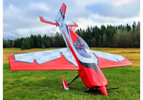 Extreme Flight - 114" Slick 580, Red / Silver