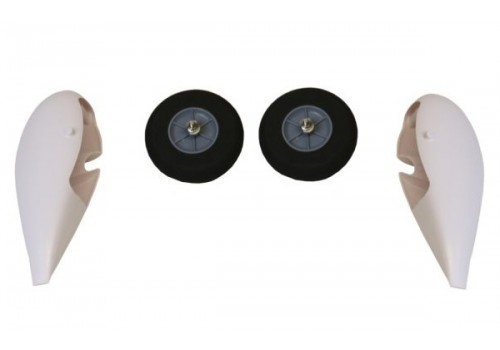 Flex - RV-8 60E Wheel pants with Axles and Wheels