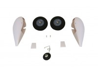 Flex - RV-8 Wheel pant set, Main Wheels, axles