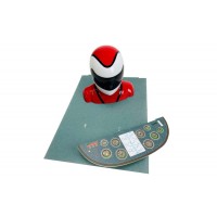 Flex - Cap 232EX 70cc Pilot and Cockpit set - RED