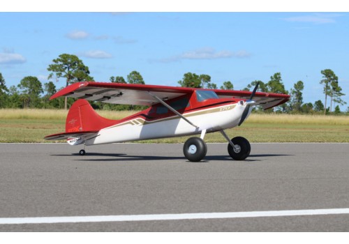 Flex - Cessna 170 Super G2 60E PNP - Maroon / Gold, DAY