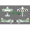 Flex - MAMBA 60E SUPER PNP - Night GREEN / Dualsky Motor