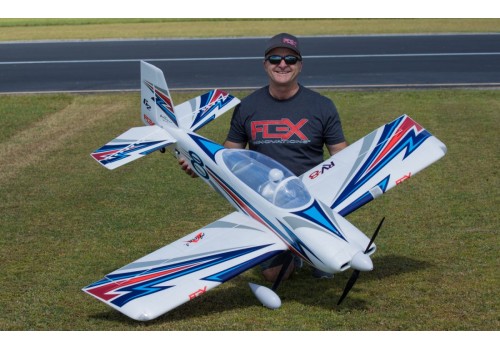 Flex - RV-8 60E G2 SUPER PNP - DAY - BLUE/WHITE Decal, Dualsky