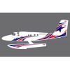 Flex - Twin Otter 80E G1.5 SUPER PNP, NIGHT, Red/White/Blue