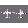 Flex - Twin Otter 80E G1.5 SUPER PNP, NIGHT, Red/White/Blue