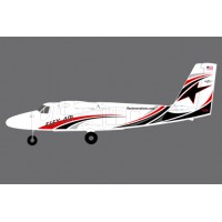 Flex - Twin Otter 80E G1.5 SUPER PNP, DAY, Red/White/Black
