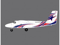 Flex - Twin Otter 80E G1.5 SUPER PNP, NIGHT, Red/White/Blue