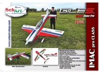 Sebart Giles G-202 IMAC Pro (120cc) RED / WHITE / BLUE Sebart Giles G-202 IMAC Pro (120cc) RED / WHITE / BLUE