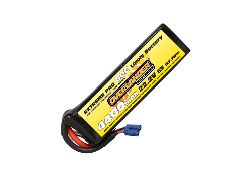 Overlander - 4400mAh 22.2V 6S 80C Extreme Pro LiPo Battery