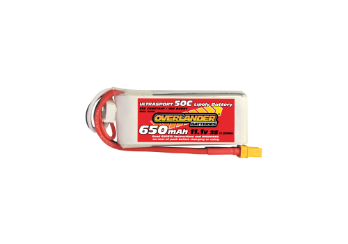 Overlander - 650mAh 11.1V 3S 50C LiPo Battery