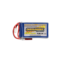 Overlander - 450mAh 7.4V 2S 35C Supersport Pro LiPo