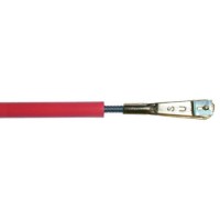 Sullivan # 511 - Pushrod rigid 36 inch 2-56 (red/silv)