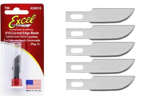 Excel Tools - #10 CURVED EDGE - 5 PCS