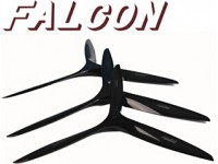 Falcon 21x12x3 Blade Carbon Gas props