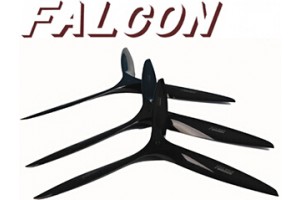 Falcon 22x12x3 Blade Carbon Gas props