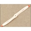Falcon 24x10 Carbon Gas props - White, with Red tips