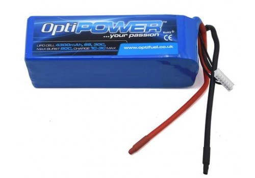 Optipower - LiPo 6S 4300mAh 30C