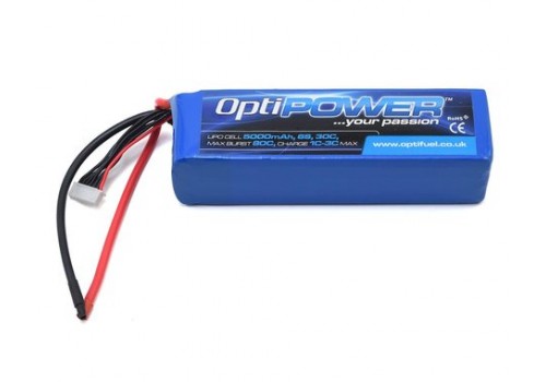 Optipower - LiPo 6S 5000mAh 30C