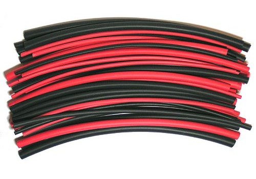 wire - Heat shrink kit, 2.4mm to 6.3mm