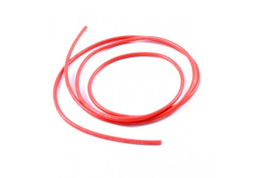 Wire - 18 AWG silicone RED