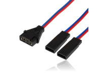 Powerbox - Adapter lead MPX/2xJR 0.5mm² length 8cm, 1253/08