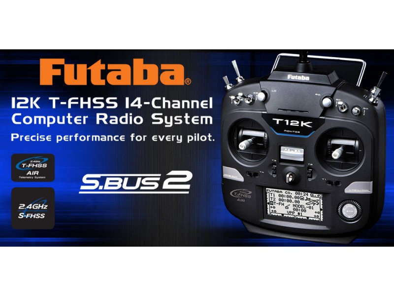 Futaba Systems 12KH 14-Channel FPV T-FHSS S-FHSS Telemetry FUTK9283 